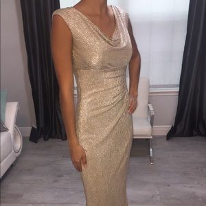 Gorgeous golden gown